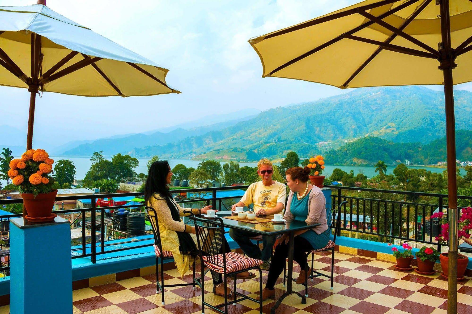 Hotel Adam Pokhara Exteriör bild